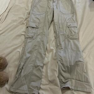 Hollister Beige Cargo Pants